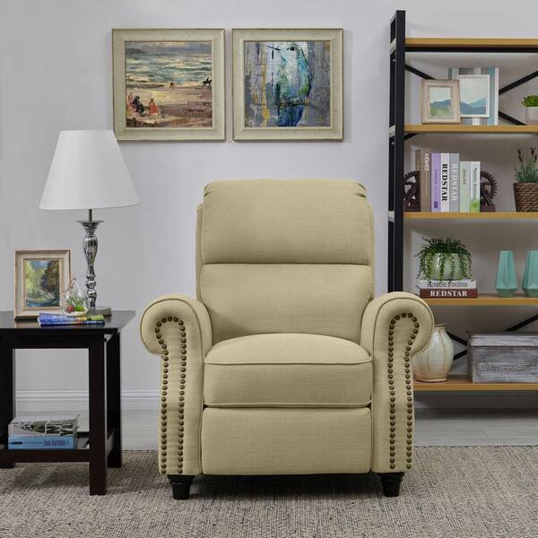 Quinley Fabric Pushback Recliner