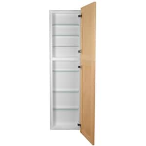 Silverton 14 in. x 56 in. x 4 in. Frameless Recessed Medicine Cabinet/Pantry