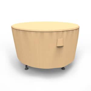 Sedona Medium Tan Outdoor Round Patio Table Cover