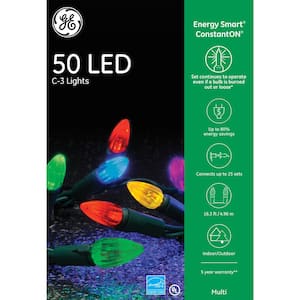 EnergySmart Colorite 50-Light LED Multi-Color C3