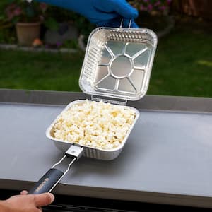 2 qt. Aluminum Popcorn Popper Cooking Accessory