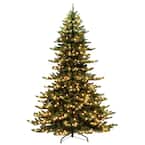 7.5 ft. Pre-Lit Princess Spruce Artificial Christmas Tree with 700 UL Listed Clear Lights