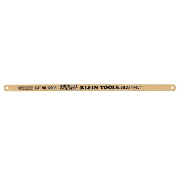 Klein Tools 12 in. Golden Tri-Cut Blades (10-Pack)