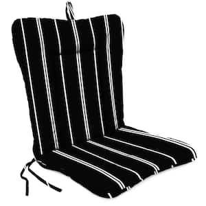 38 in. L x 21 in. W x 3.5 in. T Outdoor Wrought Iron Chair Cushion in Pursuit Shadow