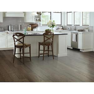 Greenville Haven Hickory 3/8 In. T X 5 in. W  Distressed Engineered Hardwood Flooring (23.66 sq.ft./case)