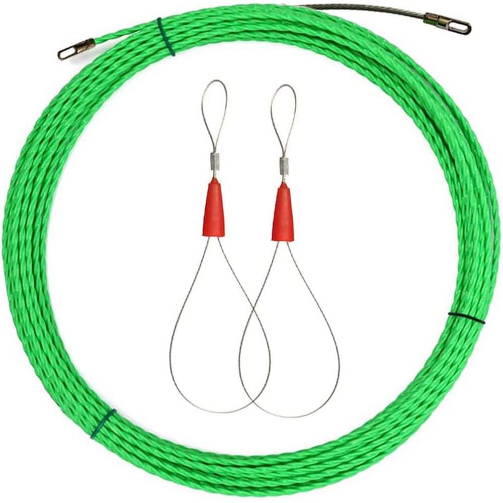 POM Fish Tape Electrical Cable Puller Kit 98.42 ft. with Non-Conductive Rod and Fastener for Easy Wire Running price history on PriceWatchPro