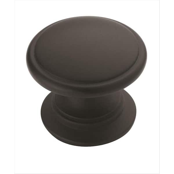 Allison Value 1-1/4 in (32 mm) Flat Black Cabinet Knob - 25 Pack Allison Value 1-1/4 in (32 mm) Flat Black Cabinet Knob - 25 Pack