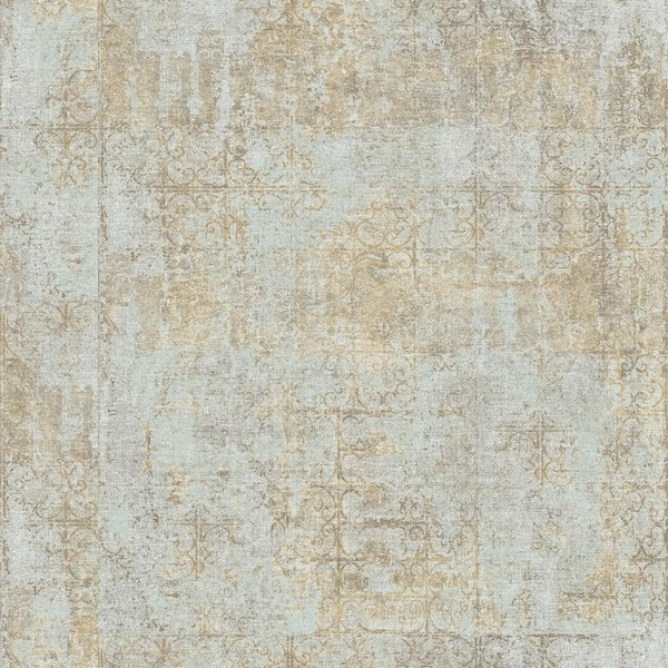 Unbranded Global Fusion Mottled and Distressed Plasterwork Wallpaper Design