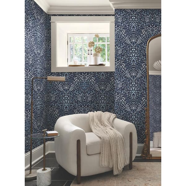 Garden Blue Terrace Wallpaper