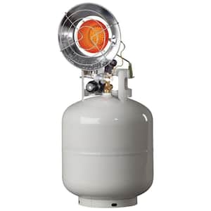 Tank Top 15,000 BTU Radiant Propane Space Heater with Spark Ignition