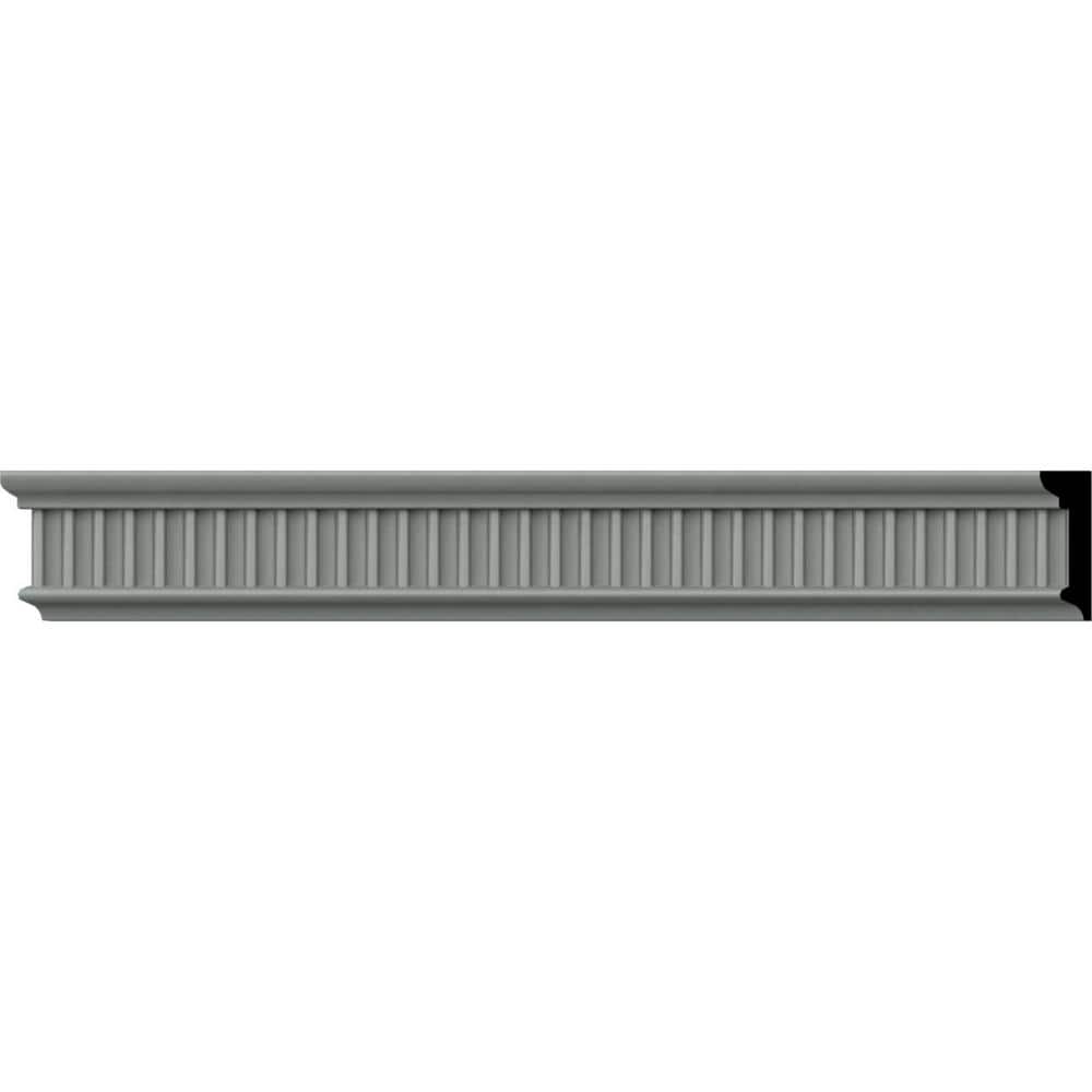 Linus White Polyurethane Decorative Chair Rail Moulding