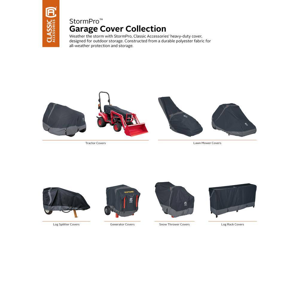 StormPro XX-Large Black and Gray Heavy-Duty Generator Cover