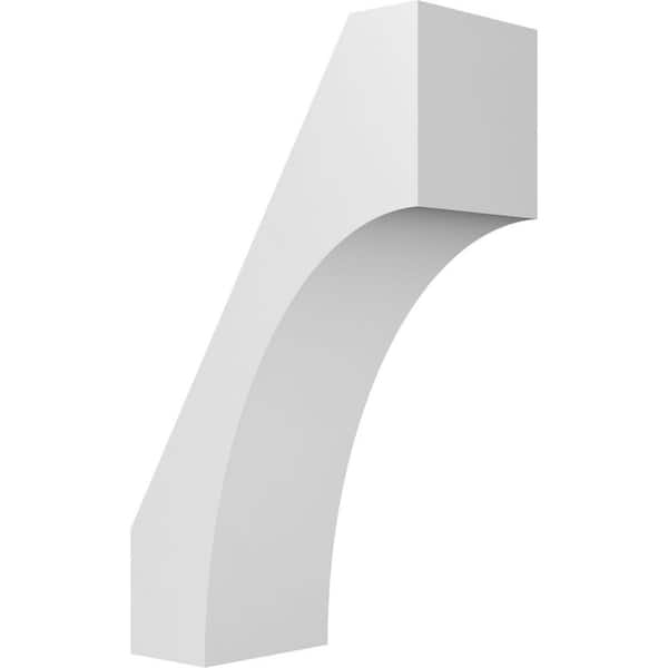Ekena Millwork Westlake 3 in. x 10 in. x 6 in. Architectural Grade PVC Knee Brace