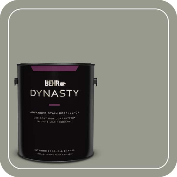 BEHR DYNASTY 1 gal. #MQ6-21 Hunters Hollow One-Coat Hide Eggshell Enamel Interior Stain-Blocking Paint & Primer