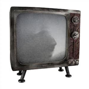 12 in. Haunted TV by Tekky, Premium Halloween Animatronic