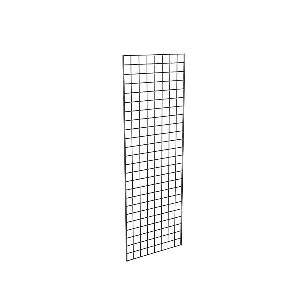Black Super Heavy Duty Grid Mesh Display Wall Panel Retail Shop Display-4ft High x 2ft Wide-1 Panel