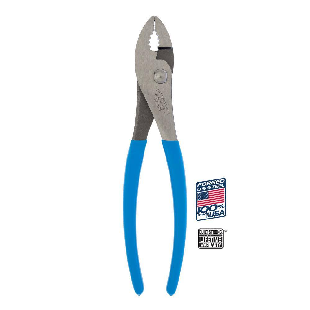 Channellock 8 in. Slip Joint Plier 528 The Home Depot