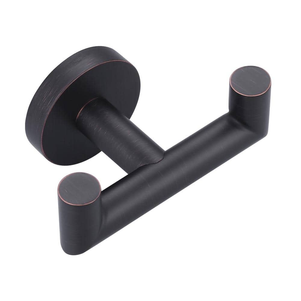 Stainless Steel Bathroom Towel J-Hook with 2-Hooks in Oil Rubbed Bronze price history on PriceWatchPro