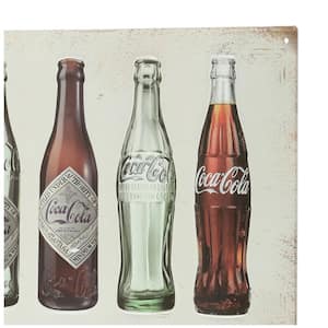 Coca-Cola Evolution Embossed Tin Sign
