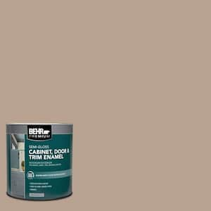 1 qt. #N190-4 Rugged Tan Semi-Gloss Enamel Interior/Exterior Cabinet, Door & Trim Paint