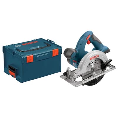 18 Volt Lithium-Ion Cordless Electric 6-1/2 in. Power Circular Saw with Hard Case (Tool-Only)