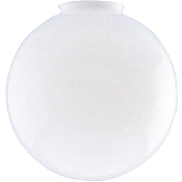 Westinghouse 6 in. White Polycarbonate Globe with 3-1/4 in. Fitter