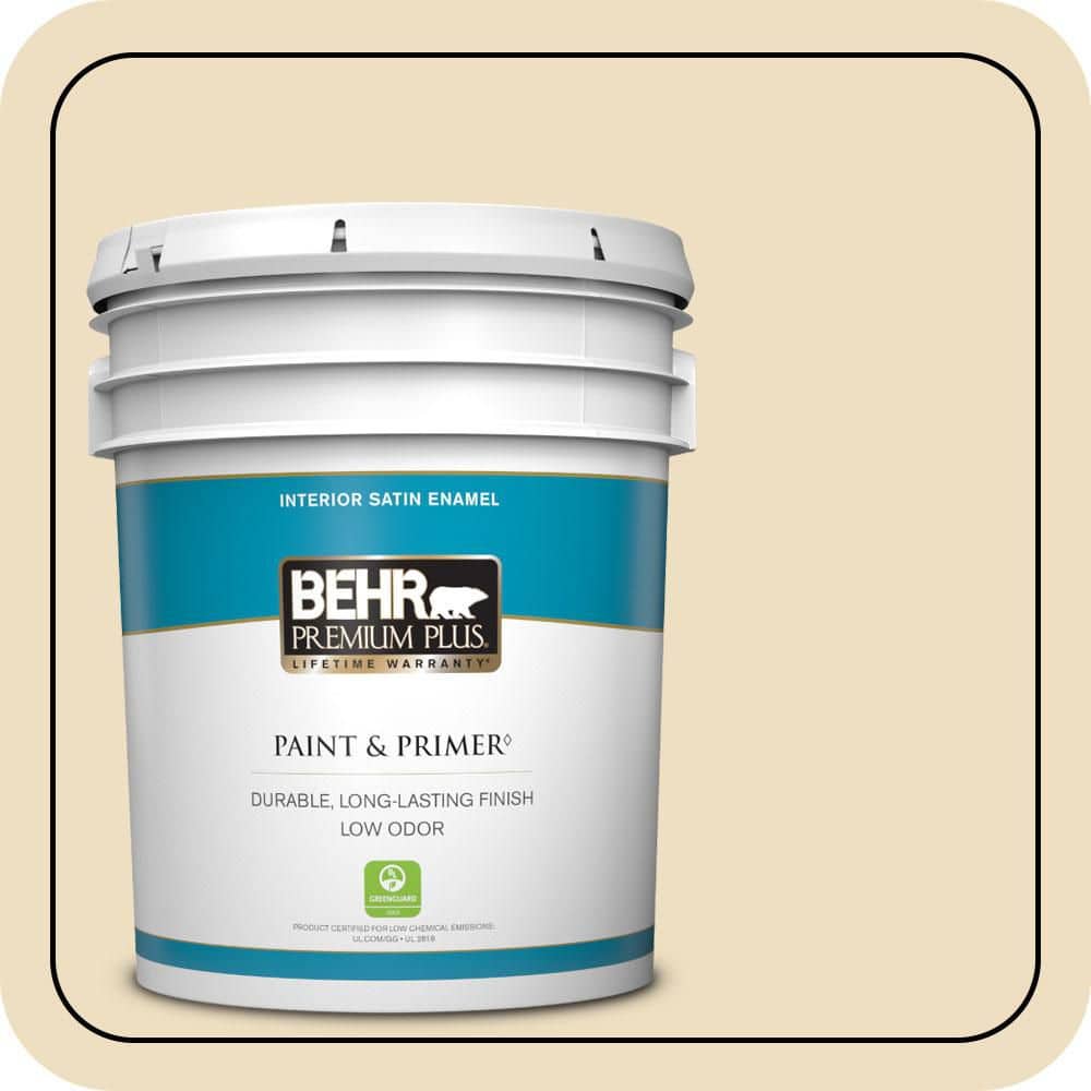 5 gal. #330E-2 Cornerstone Satin Enamel Low Odor Interior Paint & Primer price history on PriceWatchPro