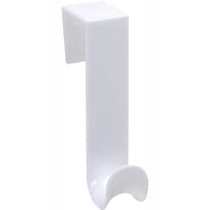Double Robe Hook in White