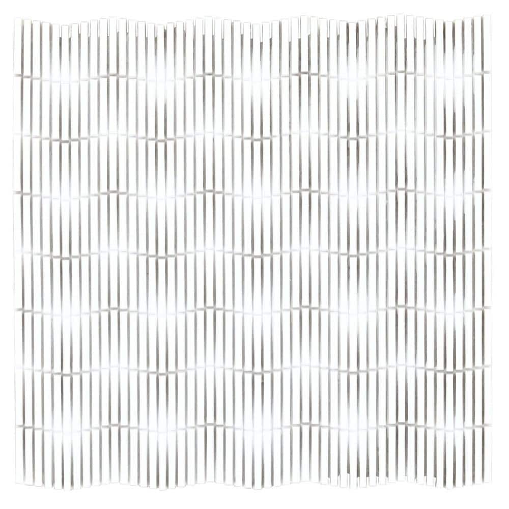 Blaze Keys White 4 in. x 0.24 in. Matte Resin Wall Tile Sample price history on PriceWatchPro