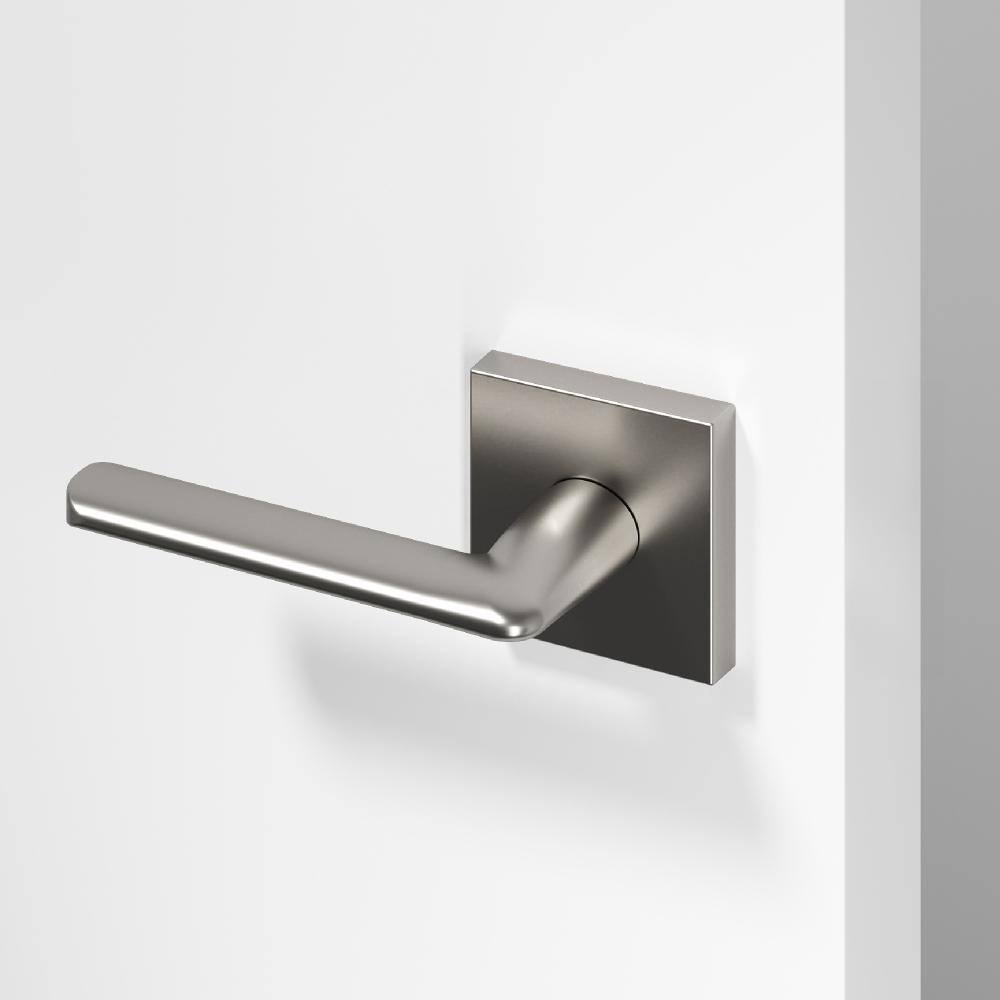 Mirra Metal Brushed Nickel Dummy Door Handle with Square Rosette price history on PriceWatchPro