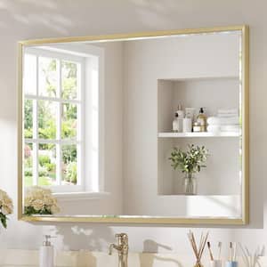 Bonosuki Modern 36 in. H x 72 in. W Aluminum Double Beveled Frame