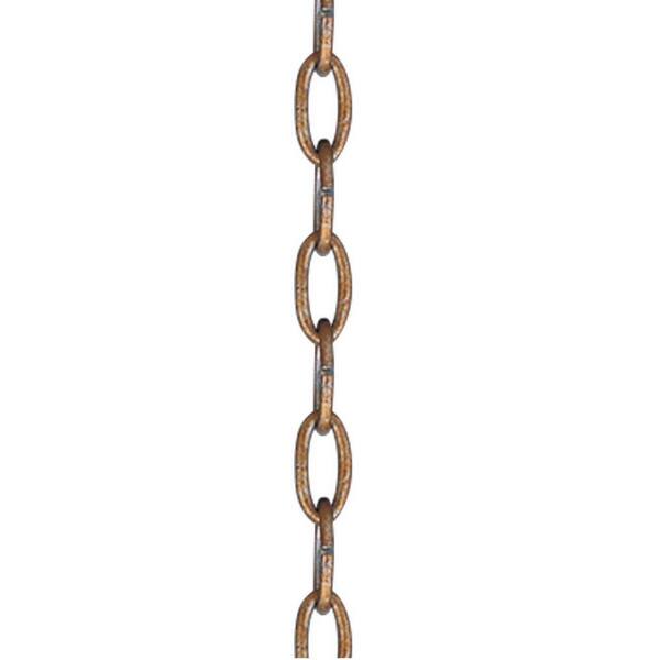 Livex Lighting Antique Gold 12 Length, Chain Extension For Chandelier