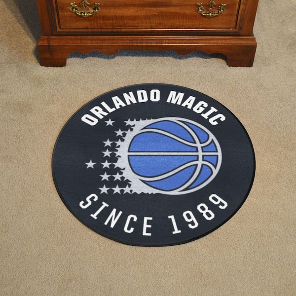 FANMATS NBA Retro Orlando Magic Blue 2 ft. x 3 ft. Starter Mat Area Rug  35354 - The Home Depot