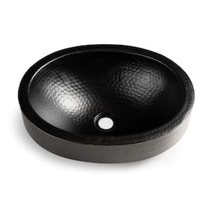 Black Delfinware Oval Sink Basket 