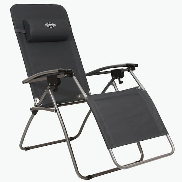 Kamp-Rite Anti Gravity Folding Chair Black 