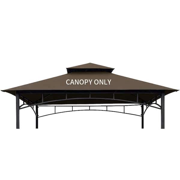 CoastShade 10 ft. x 12 ft. Replacement Canopy Top Brown
