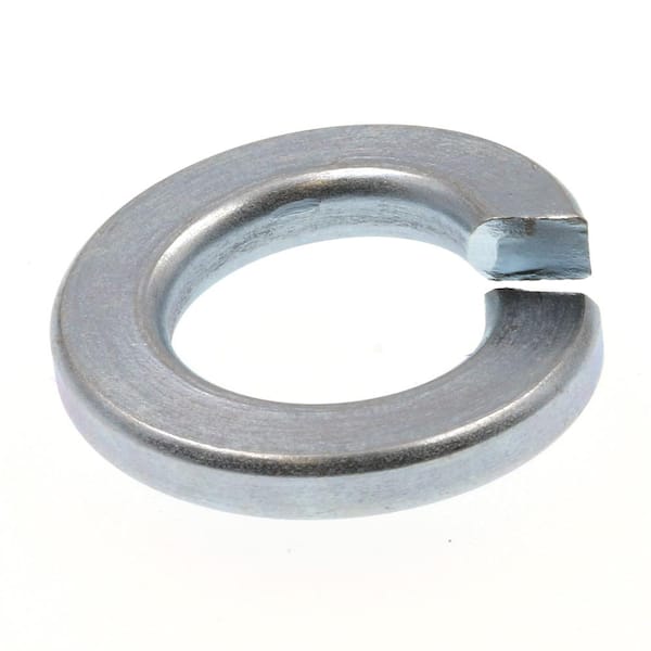 Prime-Line 3/8 in. Zinc Plated Steel Medium Split Lock Washers (100-Pack)
