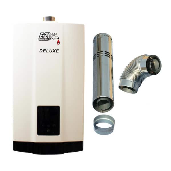 EZ Tankless Deluxe on Demand 4.4 GPM 85,000 BTU Propane Gas Tankless Water Heater
