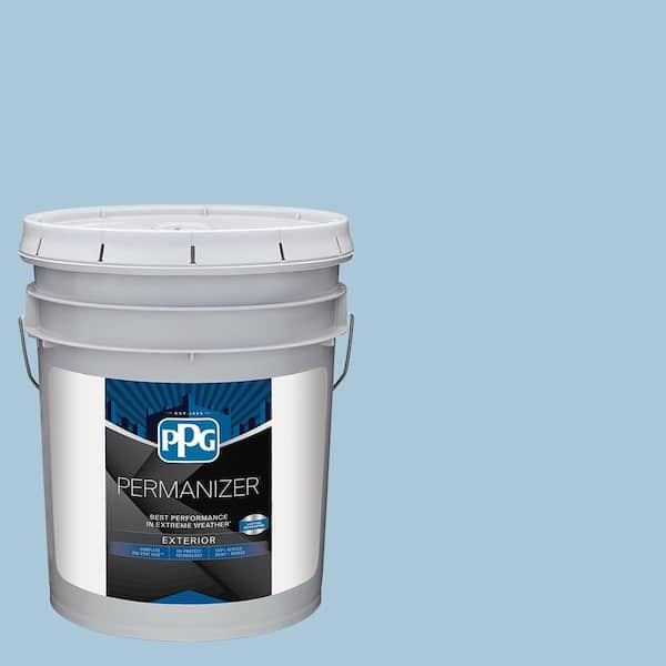 PERMANIZER 5 gal. PPG1157-3 Sonata Semi-Gloss Exterior Paint