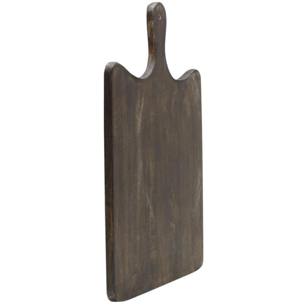 Maryn 18-Inch Espresso Mango Wood Paddle Serving Board