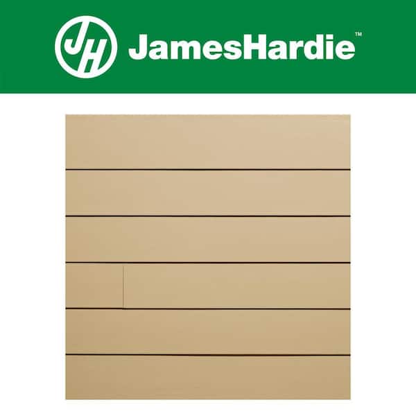 Hardie Plank HZ10 5.25 in. x 144 in. Primed Smooth Fiber Cement Lap Siding