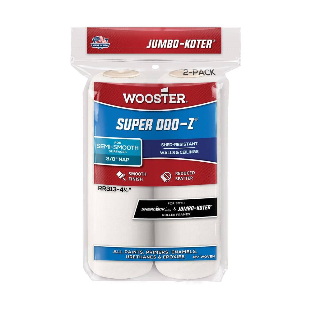 Wooster 4-1/2 in. x 3/8 in. Jumbo-Koter Super Doo-Z Shed-Resistant
