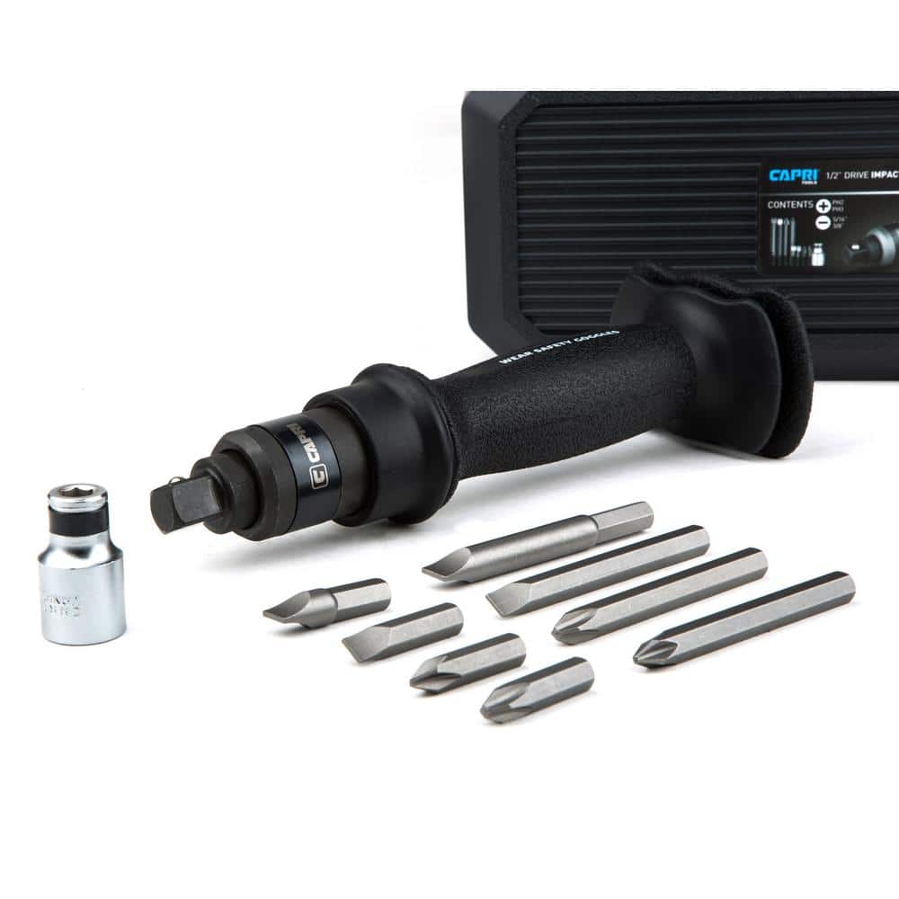 Impact Screwdriver Set 7/8/13pc Screw Driver With NonSlip Handle For