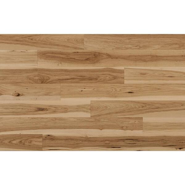 ASPEN FLOORING Meadow Hickory 9/16 in T x 8.66 in. W Tongue and Groove Wire Brushed Engineered Hardwood Flooring (31.25 sqft/case)