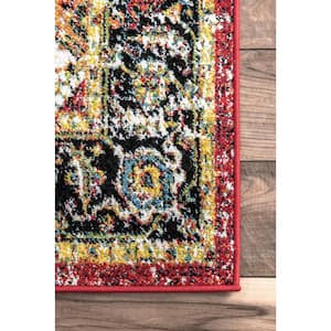 Muriel Transitional Medallion Multicolor 2 ft. x 3 ft. Indoor/Outdoor Area Rug