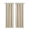 Pro Space 34 In. W X 63 In. L Blackout Curtains With Grommet Top Room ...