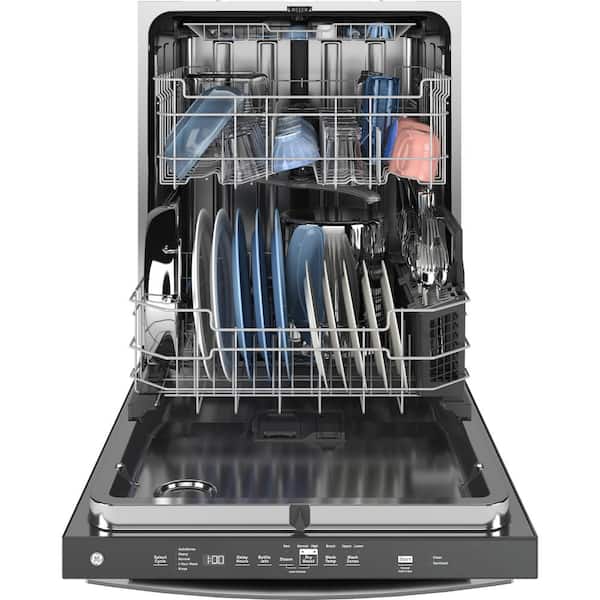 24 in. Slate Front Control Built-In Tall Tub Dishwasher with Dry Boost, 3rd Rack, and 47dBA