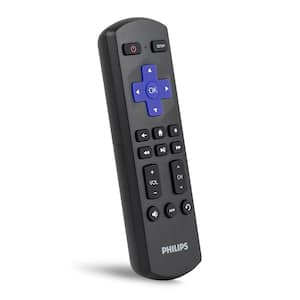 Roku Replacement Universal TV Remote Control in Black