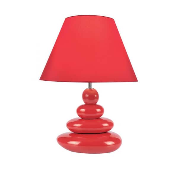 Filament Design 15.5 in. Red Table Lamp