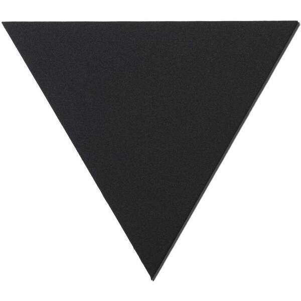 Owens Corning 24 in. x 24 in. x 24 in. Black Triangle Acoustic Sound Absorbing Wall Panels (2-Pack)